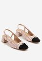 Pantofi cu toc Dorirena Roz