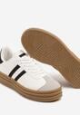 Sneakers Alb cu negru