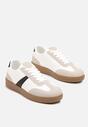 Sneakers Hanivra Alb cu negru