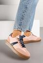 Sneakers Hanivra Roz cu bleumarin