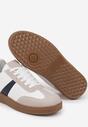 Sneakers Hanivra Alb cu bleumarin