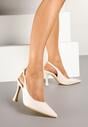 Pantofi stiletto Dolandra Bej