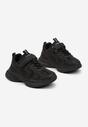 Czarne Buty Sportowe Sneakersy Ozdobione Cyrkoniami Morriti