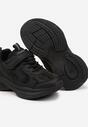 Czarne Buty Sportowe Sneakersy Ozdobione Cyrkoniami Morriti