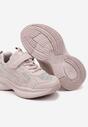 Różowe Buty Sportowe Sneakersy Ozdobione Cyrkoniami Morriti