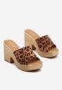 Papuci Arlexia Imprimeu leopard