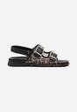 Sandale Aworna Imprimeu leopard