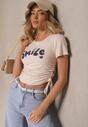 T-shirt Nonalia Mirvesa Bej