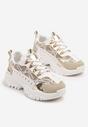 Sneakers Gonavielle Alb cu bej