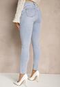 Jasnoniebieskie Jeansy Skinny High Waist Ulivora