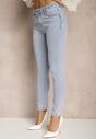 Jasnoniebieskie Jeansy Skinny High Waist Ulivora