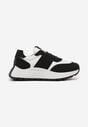 Czarne Sneakersy w Streetwearowym Stylu na Platformie Nonarisa