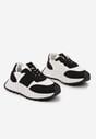 Czarne Sneakersy w Streetwearowym Stylu na Platformie Nonarisa