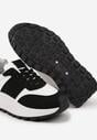 Czarne Sneakersy w Streetwearowym Stylu na Platformie Nonarisa