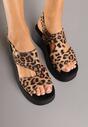 Sandale Parilna Imprimeu leopard
