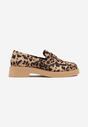 Mocasini Jelzivis Imprimeu leopard