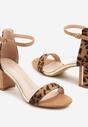 Sandale Inarisa Imprimeu leopard