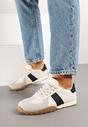 Sneakers Ilanlin Bej cu negru