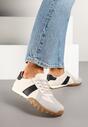 Sneakers Ilanlin Bej cu negru