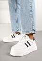 Sneakers Fonadel Alb cu negru