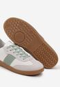 Biało-Zielone Sneakersy Tenisówki w Kultowym Stylu Neolithaen