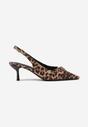 Sandale Karilen Imprimeu leopard