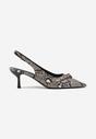 Sandale Karilen Print piele de șarpe