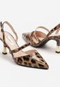 Pantofi stiletto Villexia Imprimeu leopard