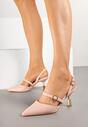 Pantofi stiletto Villexia Bej