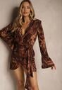Rochie Frestalia Imprimeu leopard
