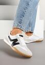 Sneakers Tanelis Alb cu negru