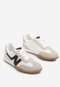 Sneakers Tanelis Alb cu negru