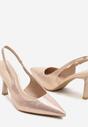 Pantofi stiletto Arnora Culoarea șampaniei
