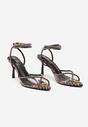 Pantofi stiletto Balaa Imprimeu leopard