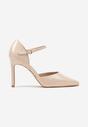 Pantofi stiletto Norilia Bej