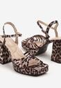 Sandale Senavella Imprimeu leopard