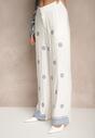 Pantaloni Wilirna Albi