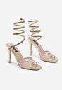 Pantofi stiletto Camiora Aurii