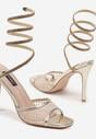Pantofi stiletto Camiora Aurii