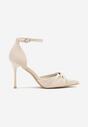 Pantofi stiletto Olinora Bej