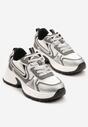 Sneakers Parinella Alb cu argintiu