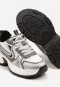 Sneakers Parinella Alb cu argintiu
