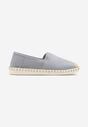 Jasnoniebieskie Wsuwane Espadryle Ozdobione Przeszyciami Baliris