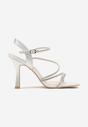 Pantofi stiletto Wanilia Argintii