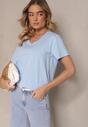 T-shirt Tanirea Albastru deschis