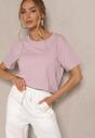 T-shirt Nattine Mov deschis