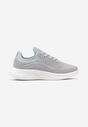Sneakers Alirone Gri cu verde mentă