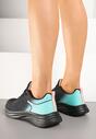 Pantofi sport Elanielia Negru cu verde mentă