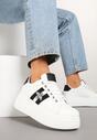 Sneakers Ommea Alb cu negru