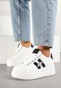 Sneakers Ommea Alb cu negru